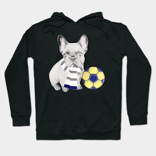 French Bulldog Football Supporter Hoodie